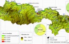 Riscul la inundaţii cu probabilitate de 1% suprapuse UAT-urilor şi ariilor protejate Natura 2000 Pricop – Huta-Certeze şi Tisa Superioară (compozit procesat pornind de la Directiva Inundații – Administraţia Naţională ,,Apele Române”)